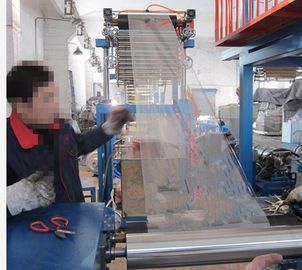 China Unidad que sopla automática completa SJ40-Sm500 de la sola elevación de la máquina de la película de encogimiento del PVC que sopla proveedor