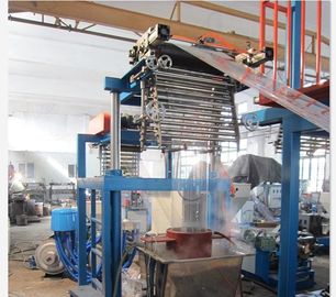 China Máquina soplada película ahorro de energía de la etiqueta del encogimiento del calor con el pilar bajo elevación eléctrica proveedor