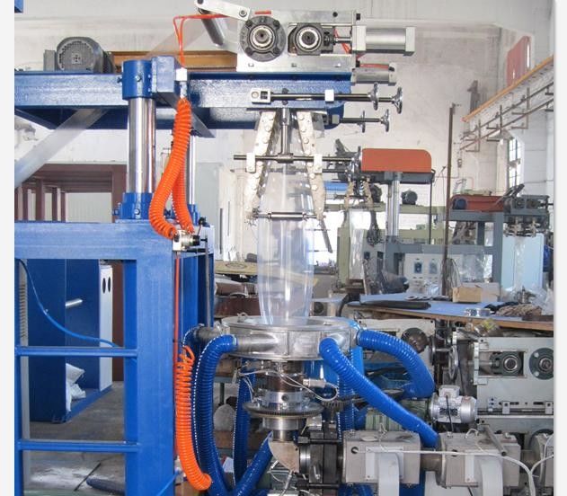 Máquina soplada PVC de la protuberancia de la película para la película de empaquetado