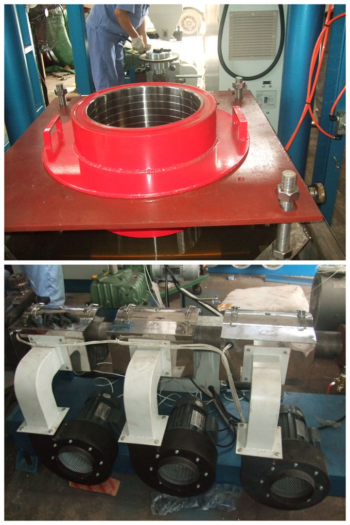 Planta soplada contracción termal de la película del PVC con el tipo rotatorio superior SJ55×26-SM900 de la tracción